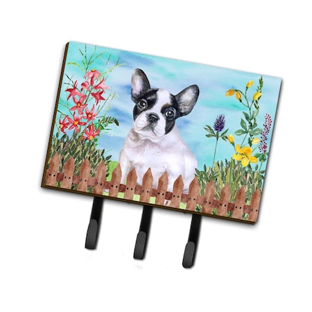 Carolines Treasures French Bulldog Black and White Spring Leash or Key Holder CK1272TH68